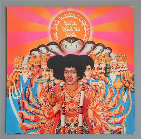 Jimi Hendrix: Axis Bold As Love, 613 003, VG+ - VG+